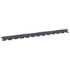 vidaXL Bordura per Prato 10 pcs 102 x 4 x 4 cm Acciaio Antracite