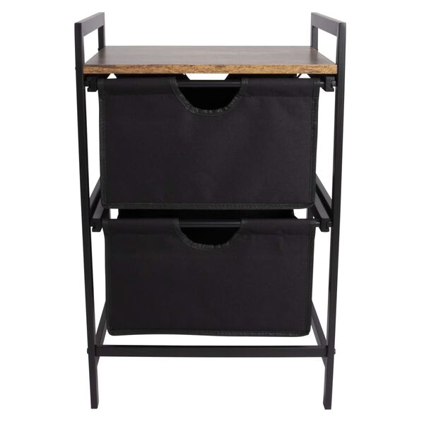 Bo-Camp Armadio da Campeggio Eldert Nero