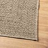vidaXL Tappeto ZIZUR Beige 120x120 cm Aspetto Iuta Interni ed Esterni