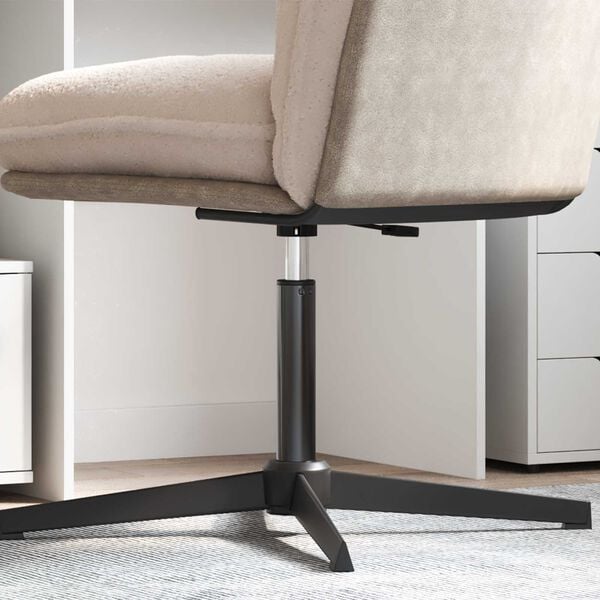 vidaXL Cilindro a Gas per Sedia da Ufficio Nero 18,5 cm Ferro