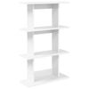 vidaXL Scaffale da parete A parete Bianco 56 x 20 x 90 cm