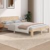 vidaXL Giroletto in Legno Massello 120x190 cm Small Double