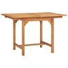 vidaXL Set da Pranzo da Giardino 7 pz in Legno Massello di Teak
