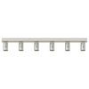 vidaXL Faretto da soffitto Nichel 73 x 6,5 x 11,5 cm Metallo