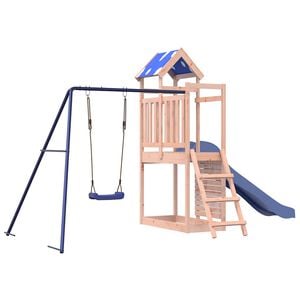 vidaXL Set da Gioco da Esterno in Legno Massello di Douglas