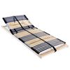 vidaXL Rete a Doghe 7 Zone senza Materasso con 42 Doghe 80x200 cm