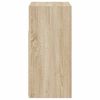 vidaXL Credenza con Luci LED Rovere Sonoma 80x35x75 cm