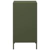 vidaXL Credenza Verde Oliva 35x39x73,5 cm in Acciaio Laminato a Freddo