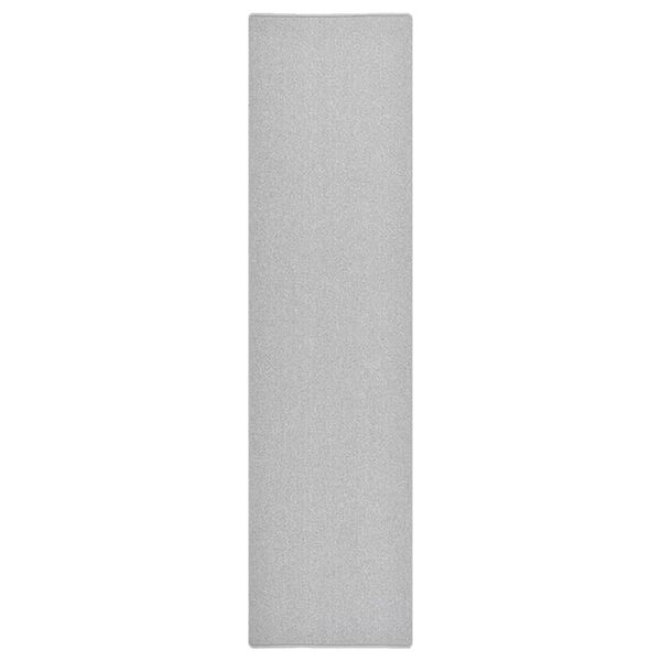 vidaXL Tappeto Corsia Grigio Chiaro 80x300 cm