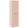 vidaXL Armadio Rosa 60 x 40 x 200 cm Acciaio