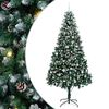 vidaXL Albero di Natale artificiale con 300 LED Verde 240 cm