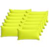 vidaXL Federa 12 pz HOUTEN Verde brillante. 40 x 80 cm Poliestere
