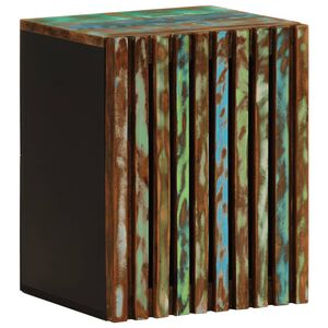 vidaXL Mobile da Bagno a Parete 38x34x48cm in Legno Massello di Acacia