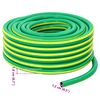 vidaXL Tubo da Giardino 5-Ply Verde e Giallo 1 / 2'' 10 m PVC