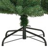 vidaXL Albero di Natale Artificiale Incernierato con Base Verde 210 cm