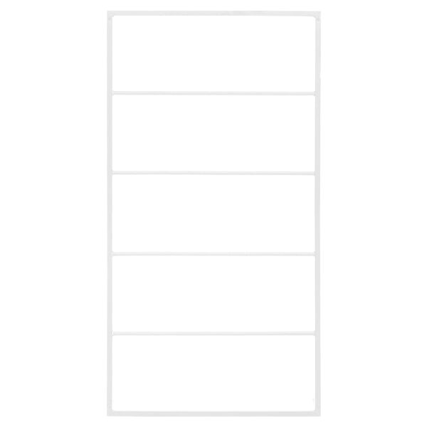 vidaXL Portasciugamani Bianco 60x10x116 cm Acciaio