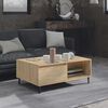 vidaXL Tavolino da Salotto Rovere Sonoma 90x60x35 cm Legno Multistrato