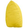 vidaXL Cuscino per Schiena Giallo Chiaro 60 x 20 x 50 cm Tessuto