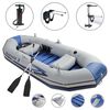 Intex Set Gommone Mariner 3 con Motore da Traina e Supporto