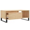 vidaXL Tavolino Salotto Rovere Sonoma 90x50x36,5 cm Legno Multistrato