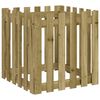 vidaXL Fioriera Giardino a Recinzione 60x60x60 cm in Pino Impregnato