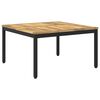 vidaXL Tavolino da salotto Bianco e Nero 80 x 80,5 x 45 cm