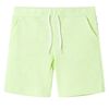 Pantaloncini per Bambini con Coulisse Giallo Neon 116