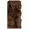 vidaXL Credenza Rovere Fumo 70x35,5x67,5 cm in Legno Multistrato