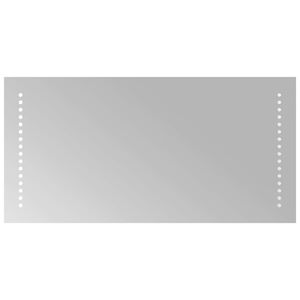vidaXL Specchio da Bagno con Luci LED 60x30 cm