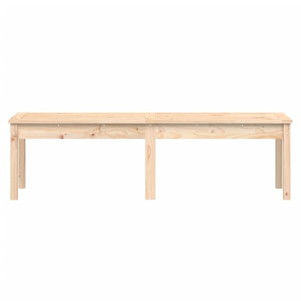 vidaXL Panca da Giardino 2 Posti 159,5x44x45 cm Legno Massello di Pino