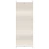 vidaXL Tenda pliss&egrave; 40x100cm Crema