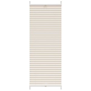 vidaXL Tenda pliss&egrave; 40x100cm Crema
