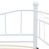 vidaXL Giroletto Bianco in Acciaio 180x200/90x200 cm