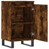 vidaXL Credenza Rovere Fumo 40x35x70 cm in Legno Multistrato