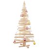 vidaXL Alberi di Natale Naturale 150 cm Legno di pino massello