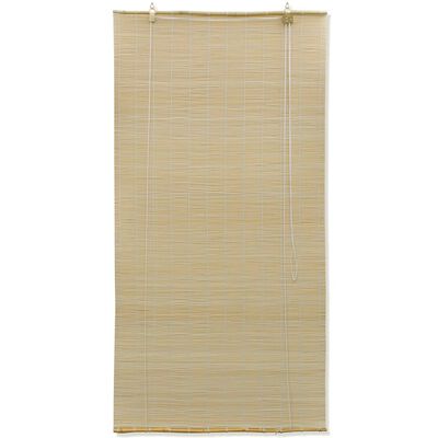 Tende a Rullo in Bambù Naturale 80x160 cm