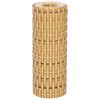 vidaXL Schermi da Balcone 10 pz Marrone Chiaro 255x19 cm in Polyrattan