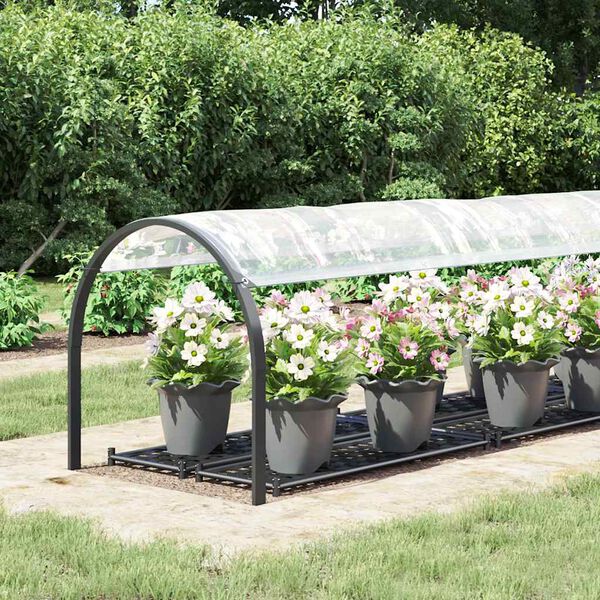 vidaXL Telone Trasparente con Occhielli 1x5 m in Polietilene