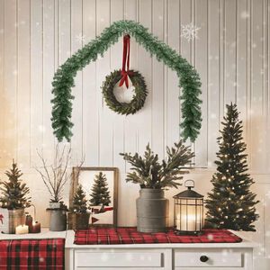 vidaXL Ghirlanda di Natale in PVC 5 m