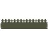 vidaXL Bordure per prato 30 pz 103 x 0,05 x 22 cm Acciaio Verde oliva