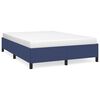 vidaXL Giroletto senza Materasso Blu 140x200 cm in Tessuto
