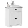vidaXL Mobile Lavabo da Bagno BODO Bianco 70x35x80 cm