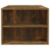 vidaXL Tavolino da Salotto Rovere Fumo 102x55x42 cm Legno Multistrato