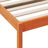 vidaXL Dormeuse senza Materasso Marrone Cera 90x200 cm Legno di Pino