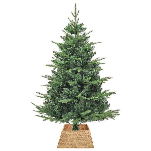 vidaXL Collare per Albero di Natale Marrone 50 x 50 x 25 cm