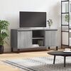 vidaXL Mobile Porta TV Grigio Sonoma 104x35x50 cm in Legno Multistrato