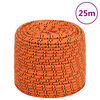vidaXL Corda per barca Arancione 8 mm 25 m in Polipropilene
