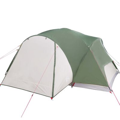 vidaXL Tenda da Campeggio Crossvent per 8 Persone Verde Impermeabile
