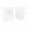 vidaXL Tavolino da salotto Bianco 87 x 50 x 45 cm Legno ingegnerizzato
