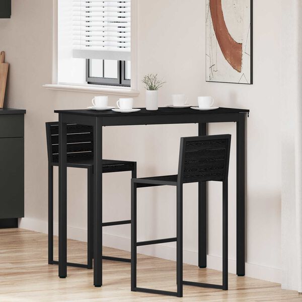 vidaXL Tavolo Bar a Pianta Legno multistrato